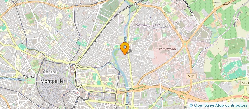 localisation de l'entreprise MONSIEUR CHISTOPHE MARTINEZ à MONTPELLIER