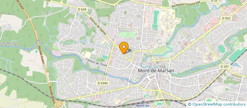 localisation de l'entreprise MONSIEUR CHISTOPHE PUJOL à MONT-DE-MARSAN