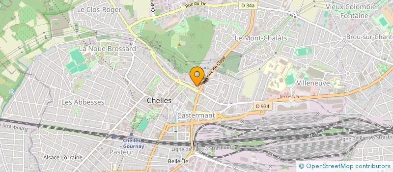 localisation de l'entreprise MONSIEUR CHIYAN LAM  CHELLES