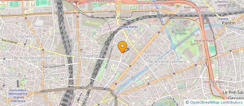 localisation de l'entreprise MONSIEUR CHLOMO BOUHASSIRA  PARIS