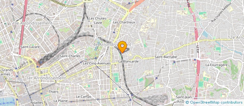 localisation de l'entreprise MONSIEUR CHOAIB MERBI à MARSEILLE