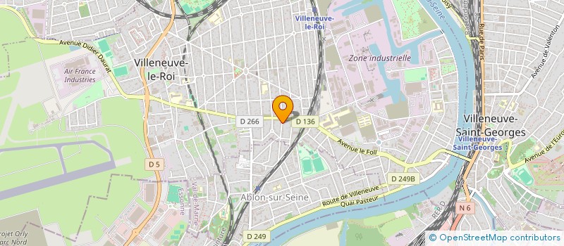 localisation de l'entreprise MONSIEUR CHOCRI ABASSI à VILLENEUVE-LE-ROI
