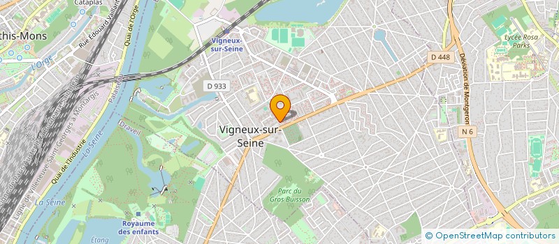 localisation de l'entreprise MONSIEUR CHOKRI ABID à VIGNEUX-SUR-SEINE