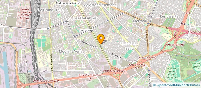 localisation de l'entreprise MONSIEUR CHOKRI AMESRAR  LYON