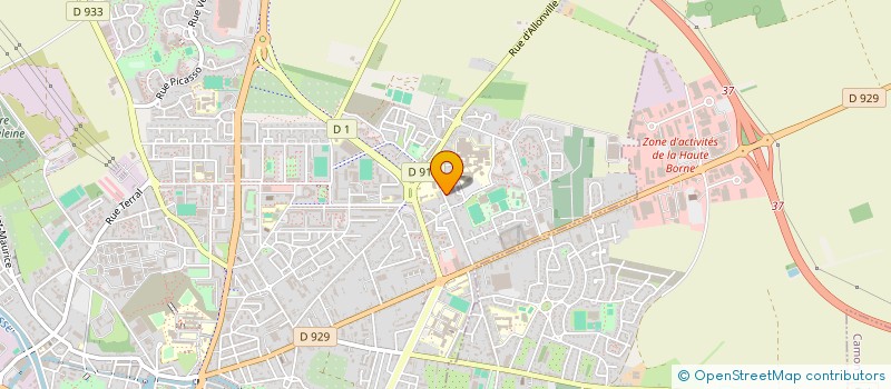 localisation de l'entreprise MONSIEUR CHOKRI AMMAR à AMIENS