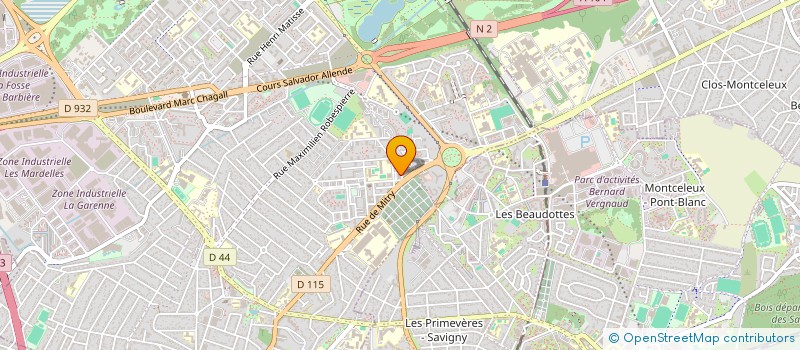 localisation de l'entreprise MONSIEUR CHOKRI BEN AZZOUN à AULNAY-SOUS-BOIS