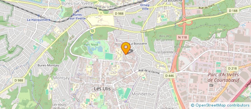 localisation de l'entreprise MONSIEUR CHOKRI CHAABOUNI à LES ULIS