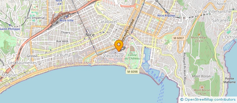 localisation de l'entreprise MONSIEUR CHOKRI CHERIF à NICE