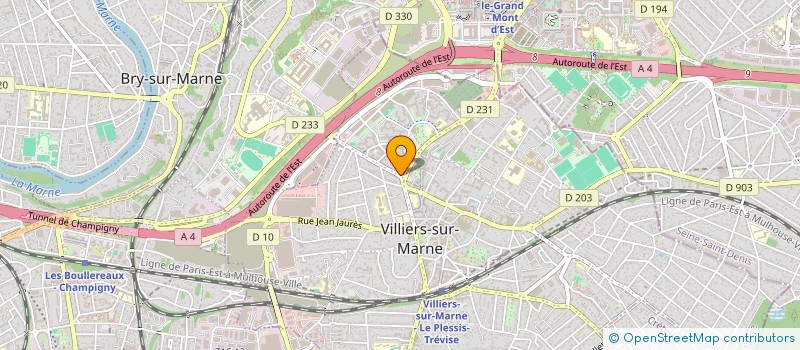 localisation de l'entreprise MONSIEUR CHOKRI CHTIOUI  VILLIERS-SUR-MARNE