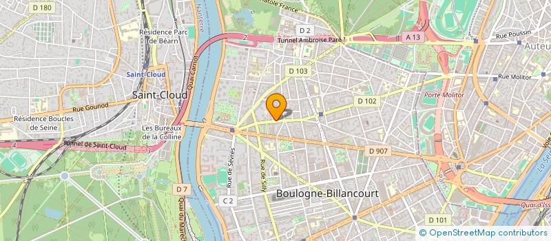 localisation de l'entreprise MONSIEUR CHOKRI FATHALLAH à BOULOGNE-BILLANCOURT