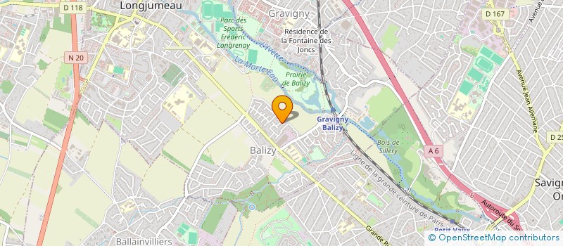 localisation de l'entreprise MONSIEUR CHOKRI JELASSI à LONGJUMEAU