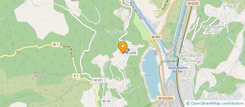 localisation de l'entreprise MONSIEUR CHOKRI JELLALI à CARROS