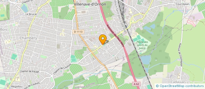 localisation de l'entreprise MONSIEUR CHOKRI TLIG  VILLENAVE-D'ORNON