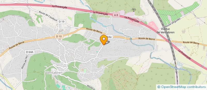 localisation de l'entreprise MONSIEUR CHOKRI YAHYAOUI  VENTABREN