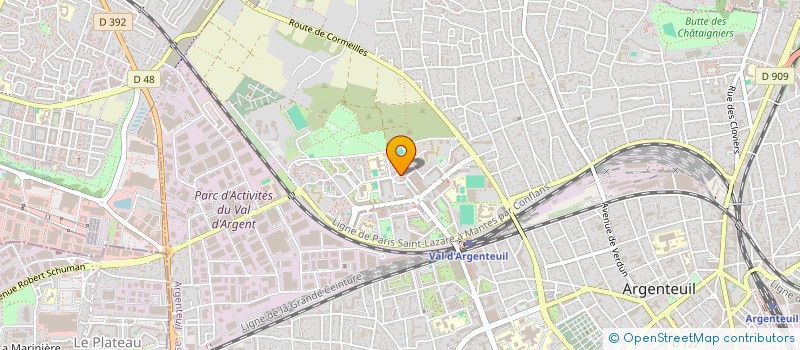 localisation de l'entreprise MONSIEUR CHONU MIAH  ARGENTEUIL