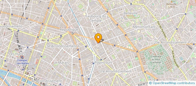 localisation de l'entreprise MONSIEUR CHOO YANG  PARIS