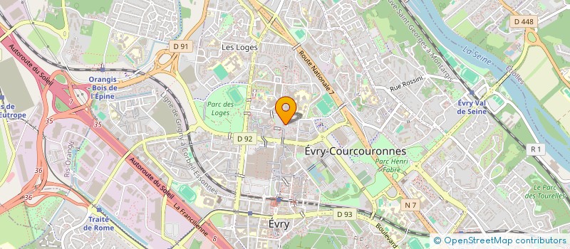 localisation de l'entreprise MONSIEUR CHOU LY  SAVIGNY-LE-TEMPLE