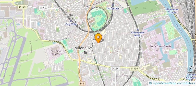 localisation de l'entreprise MONSIEUR CHOUAIB BENSLIMANE  VILLENEUVE-LE-ROI