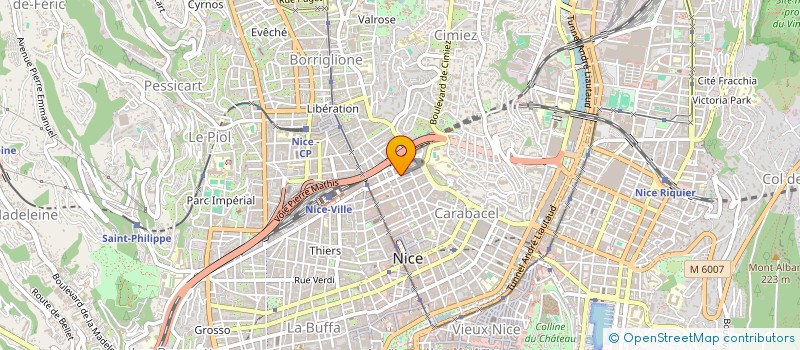 localisation de l'entreprise MONSIEUR CHOUAIB BOUHID à NICE