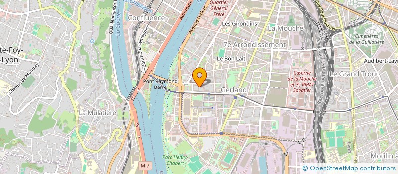 localisation de l'entreprise MONSIEUR CHOUAIB LATTAFI  LYON