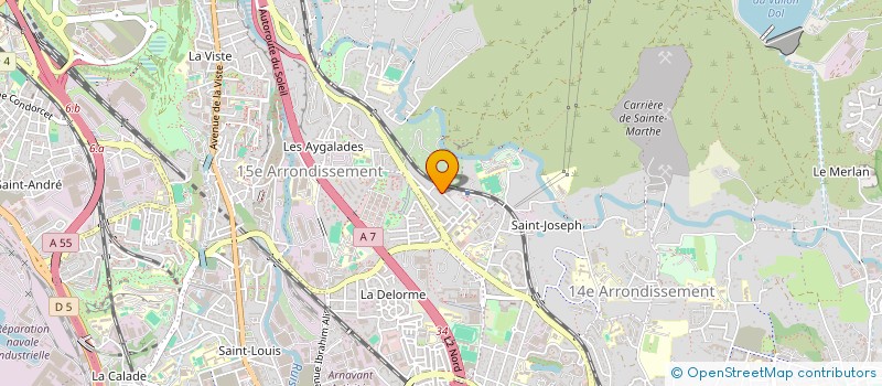localisation de l'entreprise MONSIEUR CHOUAIB MEZEHOUD à MARSEILLE