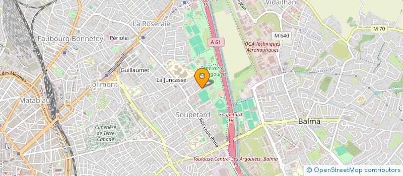 localisation de l'entreprise MONSIEUR CHOUAIBOU HAMADA MOHAMED  TOULOUSE