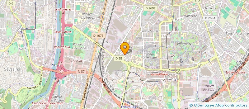 localisation de l'entreprise MONSIEUR CHOUAIEB DARDOURI  GRENOBLE