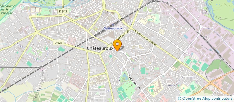 localisation de l'entreprise MONSIEUR CHOUAKI KHEDARA à CHATEAUROUX