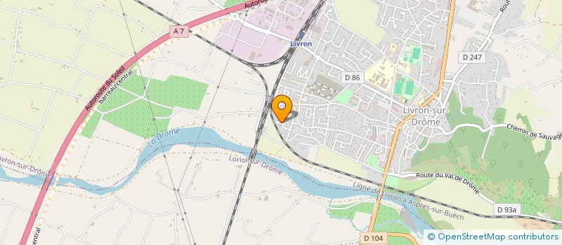 localisation de l'entreprise MONSIEUR CHOUCRI BACCAR  MONTELIER