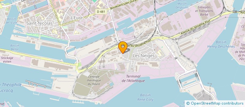 localisation de l'entreprise MONSIEUR CHOUDHURY MOHAMMAD ZAKARIA  LE HAVRE