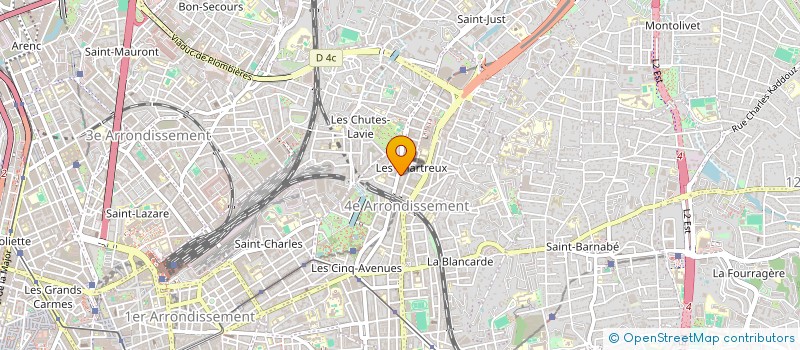 localisation de l'entreprise MONSIEUR CHOUHAIB CHETIOUI  MARSEILLE