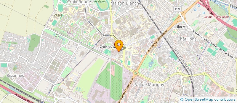 localisation de l'entreprise MONSIEUR CHOUJAA ALDAFFAIE  REIMS