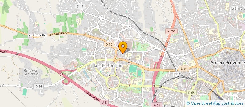 localisation de l'entreprise MONSIEUR CHOUKRI BEKKAR à AIX-EN-PROVENCE