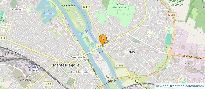 localisation de l'entreprise MONSIEUR CHOUKRI BENMBAREK  LIMAY