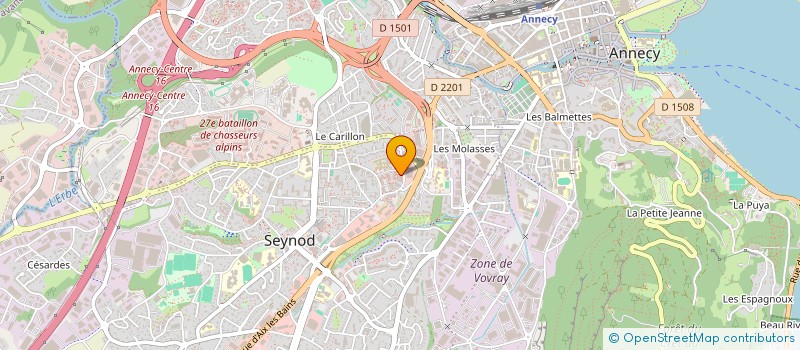 localisation de l'entreprise MONSIEUR CHOUKRI KHALDI  ANNECY