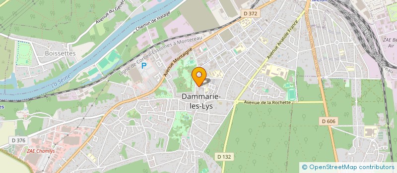 localisation de l'entreprise MONSIEUR CHOUKRI MBOREHA à DAMMARIE-LES-LYS