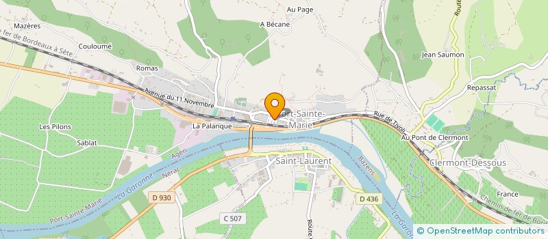 localisation de l'entreprise MONSIEUR CHOUKRI REDOUANE  PORT-SAINTE-MARIE