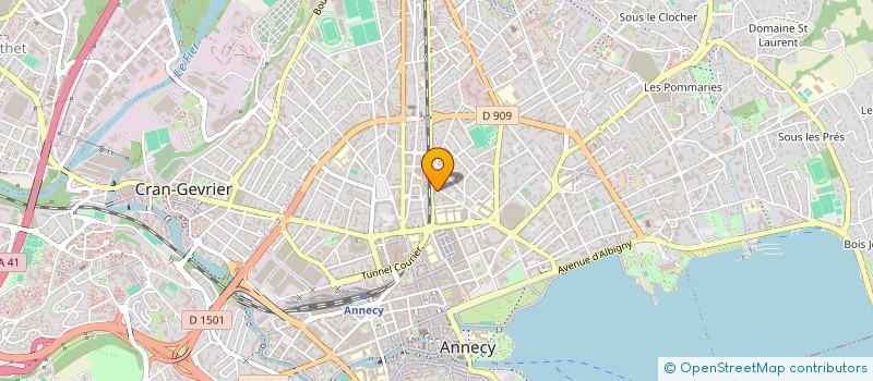 localisation de l'entreprise MONSIEUR CHOUTRANS CHOUTRANS  ANNECY