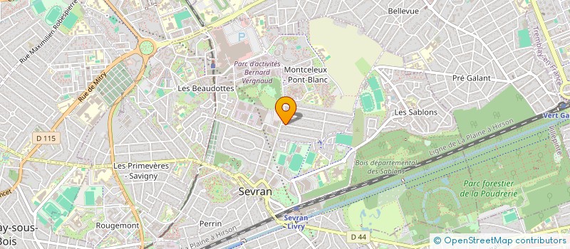 localisation de l'entreprise MONSIEUR CHRICE MAYOUMA à SEVRAN