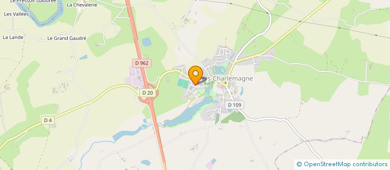 localisation de l'entreprise MONSIEUR CHRICTOPHE ROHART  VILLIERS-CHARLEMAGNE