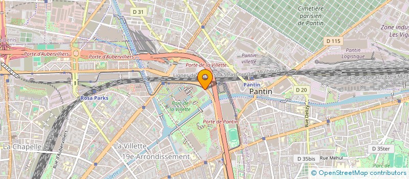 localisation de l'entreprise MONSIEUR CHRIISTOPHE JINJOLLET  PARIS