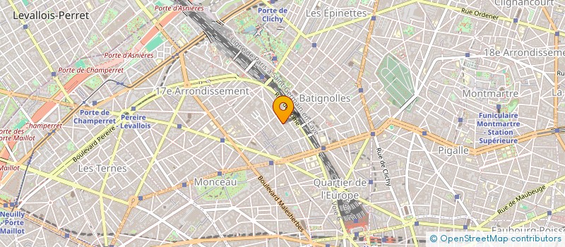 localisation de l'entreprise MONSIEUR CHRIS AARON BALONGA-DOUDY  PARIS