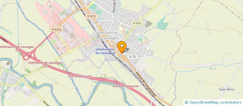 localisation de l'entreprise MONSIEUR CHRIS AGAR  VILLEFRANCHE-DE-LAURAGAIS