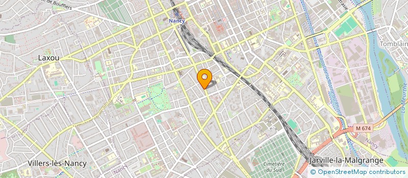 localisation de l'entreprise MONSIEUR CHRIS BERTRAND  NANCY