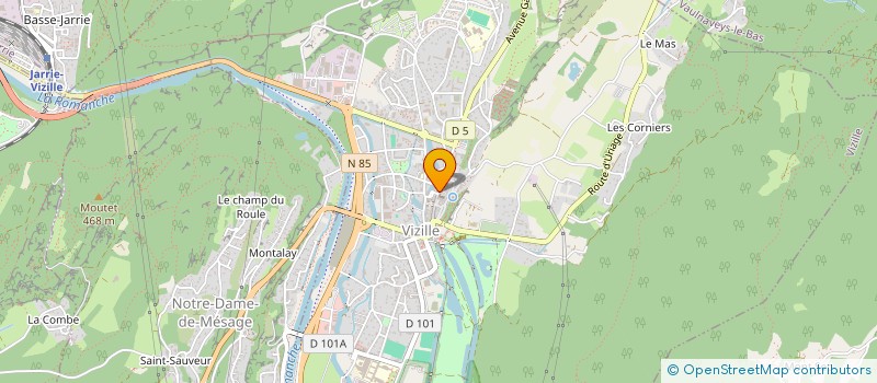 localisation de l'entreprise MONSIEUR CHRIS BOUILLET  RIVE-DE-GIER