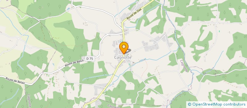 localisation de l'entreprise MONSIEUR CHRIS DABAT  ORTHEVIELLE