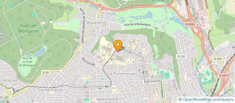 localisation de l'entreprise MONSIEUR CHRIS DAGBETO à LE HAVRE