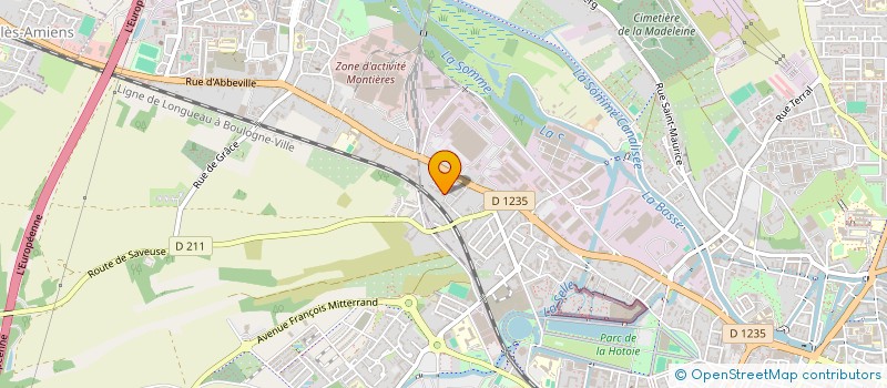 localisation de l'entreprise MONSIEUR CHRIS DELANNOY  AMIENS