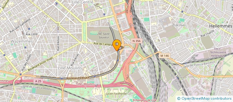 localisation de l'entreprise MONSIEUR CHRIS DEMESTRE  LILLE