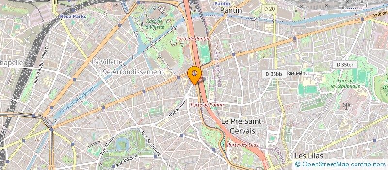 localisation de l'entreprise MONSIEUR CHRIS DIFITA KIYIKA  PARIS